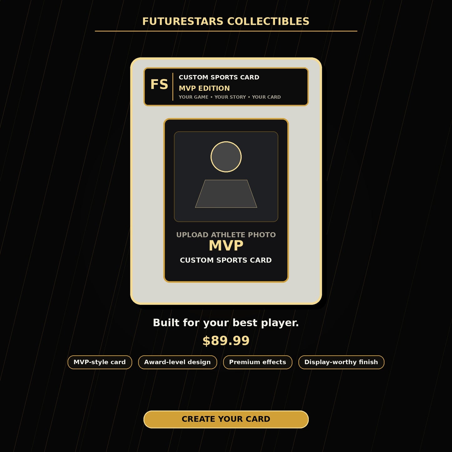 MVP Edition Custom Sports Card