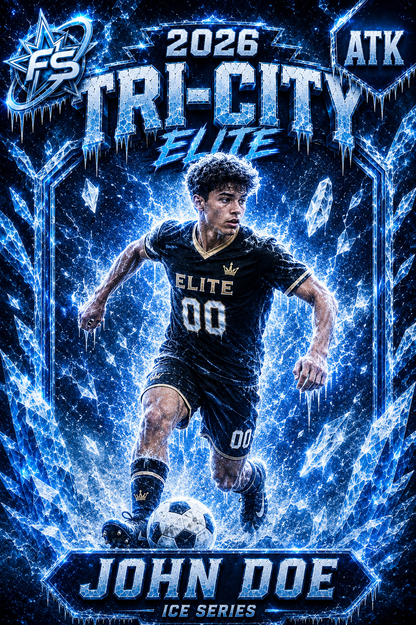 Ice Series Edition Custom Sports Card