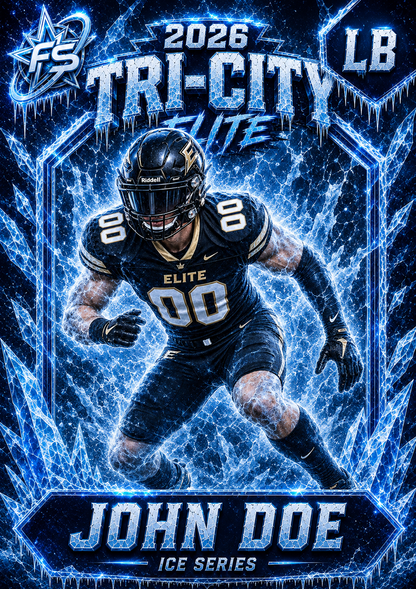 Ice Series Edition Custom Sports Card