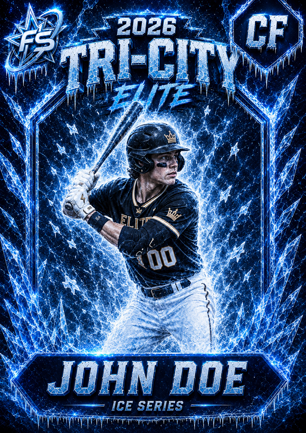 Ice Series Edition Custom Sports Card