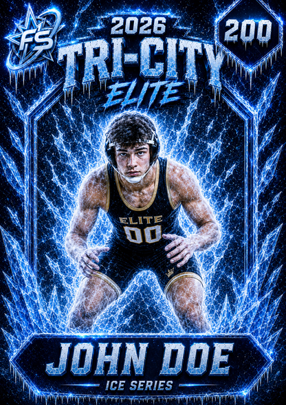 Ice Series Edition Custom Sports Card
