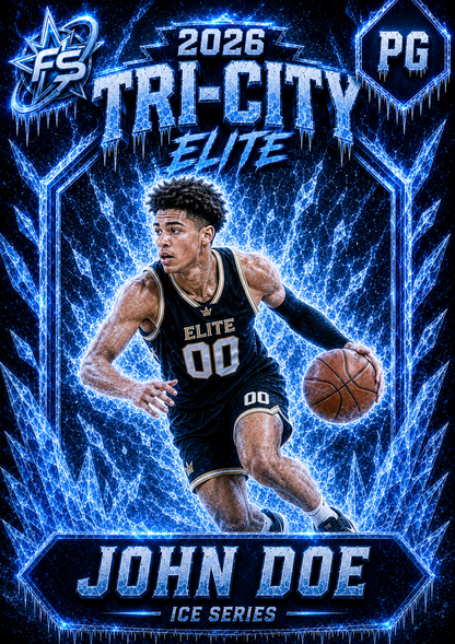 Ice Series Edition Custom Sports Card