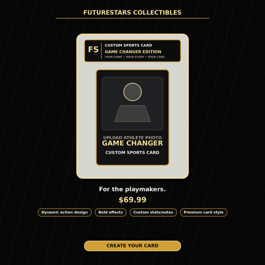 Game Changer Edition Custom Sports Card