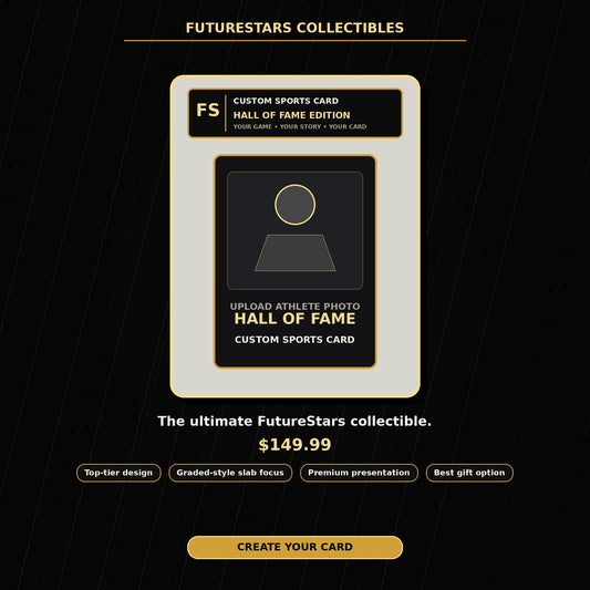 Hall of Fame Edition Custom Sports Card