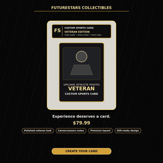 Veteran Edition Custom Sports Card